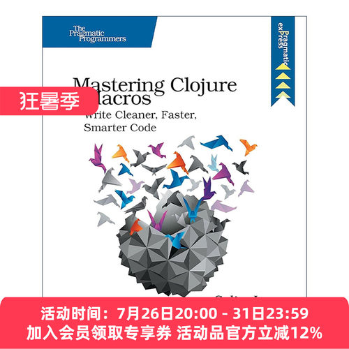 英文原版 Mastering Clojure Macros 掌握Clojure宏 编写更简洁 快速 智能的代码 计算机编程 Colin Jones英文版 进口英语原版书籍