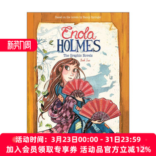 天才少女福尔摩斯3合1卷2 书籍 Holmes 进口英语原版 英文版 漫画 Novels Graphic The Enola 英文原版