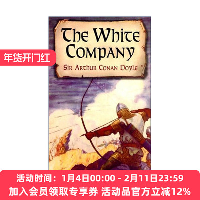 英文原版 The White Company 白连 福尔摩斯探案集作者柯南·道尔Sir Arthur Conan Doyle 英文版 进口英语原版书籍