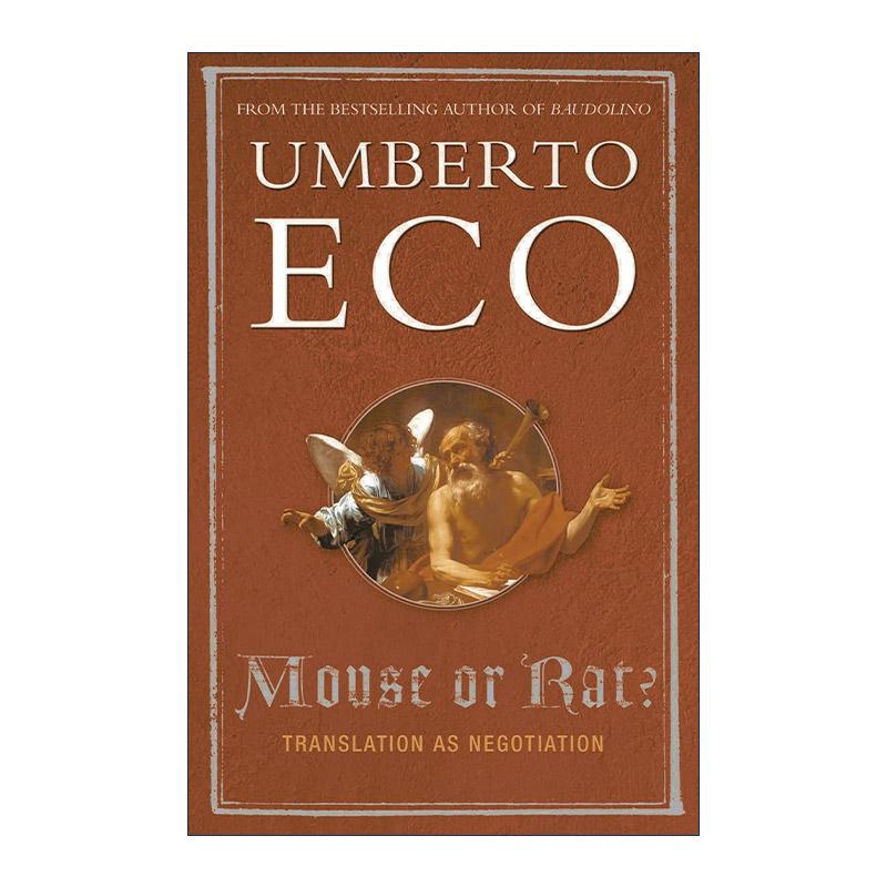 英文原版 Mouse or Rat 翻译的复杂性和文化差异 玫瑰的名字作者翁贝托·埃科 Umberto Eco 英文版 进口英语原版书籍