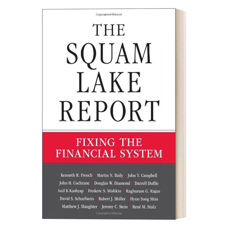 斯库姆湖报告 英文原版 The Squam Lake Report 修正金融体系 精装 诺贝尔经济学奖得主Robert J. Shiller 英文版 进口英语原版书