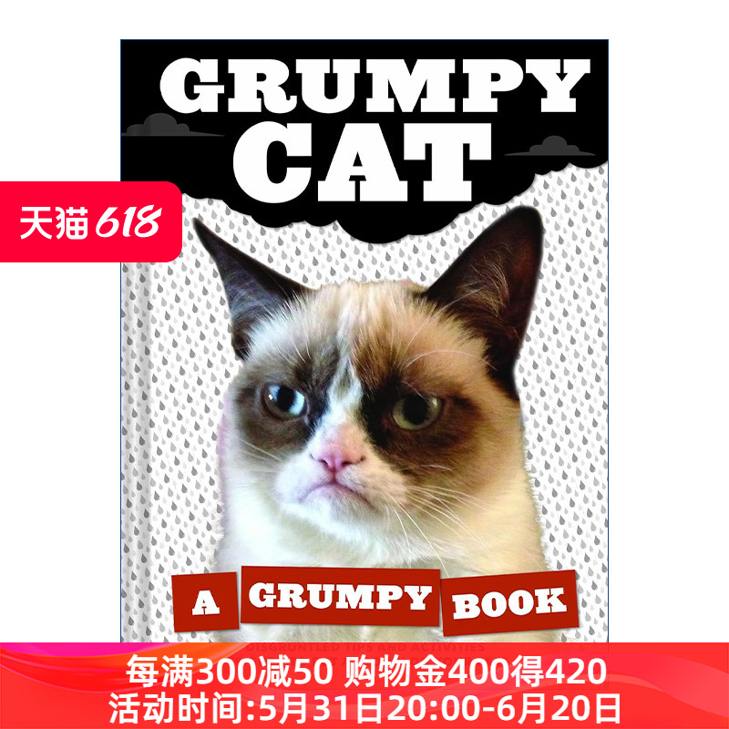 不爽猫英文原版 Grumpy Cat精装幽默故事英文版进口英语原版书籍