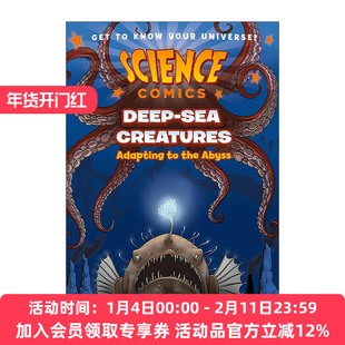 英文原版 Science Comics Deep-Sea Creatures Adapting to the Abyss 科学漫画 深海生物 英文版 进口英语原版书籍