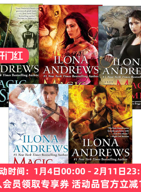 英文原版 Kate Daniels 魔法佣兵6-10册 女性奇幻冒险小说 英文版 进口英语原版书籍