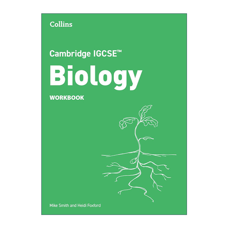 英文原版 Collins Cambridge IGCSE Biology Workbook 柯林斯剑桥国际初中生物考试练习册 中学教材教辅 英文版 进口英语原版书籍