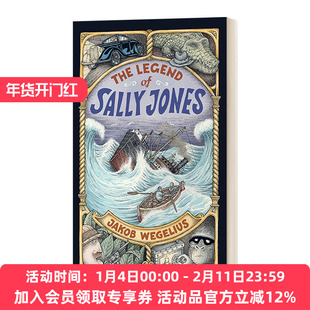 英文原版 The Legend Of Sally Jones 萨利?琼斯的传奇历险  瑞典儿童文学作家雅各布·维葛柳斯 精装 英文版 进口英语原版书籍