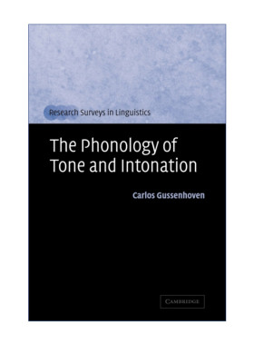 声调和语调语音学  英文原版 The Phonology of Tone and Intonation 英文版 进口英语原版书籍
