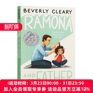 Father 朗读手册书目 英文原版 儿童英语文学小说章节桥梁书 进口英文版 纽伯瑞银奖 Her and Ramona 雷蒙娜与爸爸 雷梦拉系列