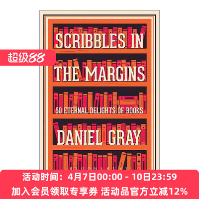 英文原版 Scribbles in the Margins 在边缘涂写 书籍带来的五十种永恒乐趣 精装 英文版 进口英语原版书籍