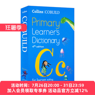 英文原版 NEW Collins COBUILD Primary Learner's Dictionary Age 7+ 柯林斯初级英语学习词典 第四版 英文版 进口英语原版书籍