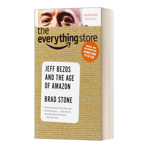 英文原版 The Everything Store 一网打尽 贝佐斯与亚马逊时代 英文版 进口英语原版书籍