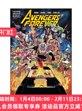 英文原版 Avengers Forever Vol.1 The Lords of Earthly Vengeance 永远的复仇者 卷一 尘世复仇之王 漫威漫画进口英语原版书籍