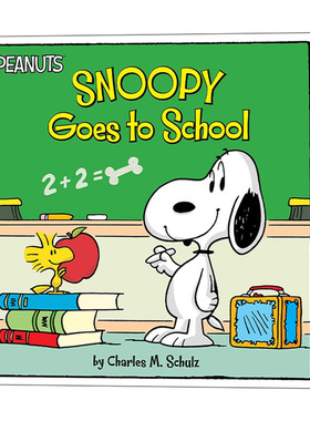 英文原版绘本 Snoopy Goes to School  胡桃夹子史努比上学去了 英文版 进口英语原版书籍