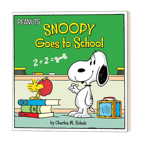 英文原版绘本 Snoopy Goes to School  胡桃夹子史努比上学去了 英文版 进口英语原版书籍