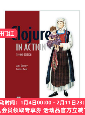 英文原版 Clojure in Action  2nd ed. Clojure实战 第2版 编程入门 英文版 进口英语原版书籍