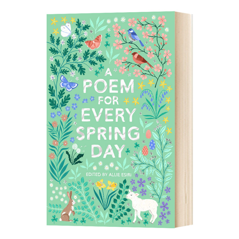 华研原版 春日每天一首诗歌 英文原版 A Poem for Every Spring Day 英文版 进口英语书籍