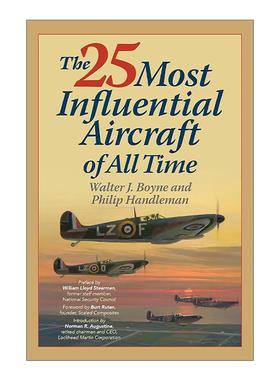 英文原版 The 25 Most Influential Aircraft of All Time 史上具影响力的25架飞机 英文版 进口英语原版书籍