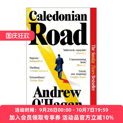 英文原版 Caledonian Road 卡利多尼亚路 安德鲁?奥哈根Andrew O'Hagan新作 命运交织的人生长卷 英文版 进口英语原版书籍