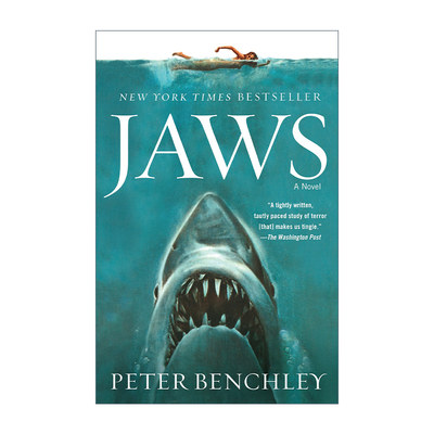 大白鲨 英文原版小说 Jaws 同名电影原著小说 Peter Benchley 英文版 进口英语原版书籍