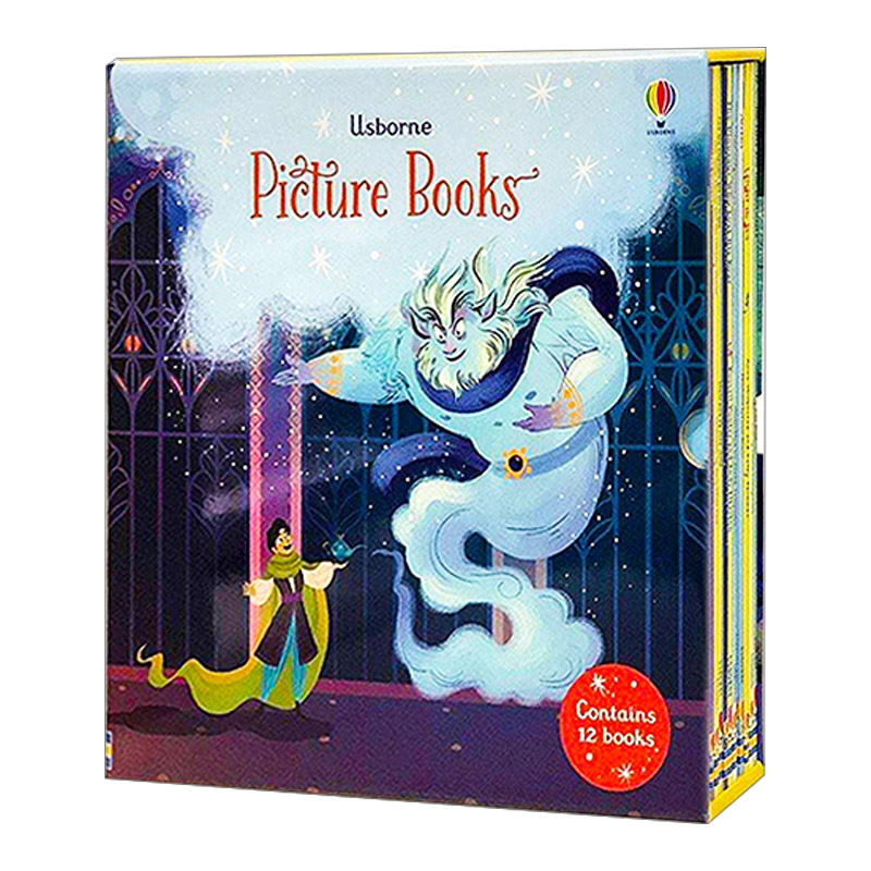 Usborne系列绘本 英文原版 Picture Book 12-title set 经典童话故事幼儿图画书绘本12本套装 尤斯伯恩 英文版 进口英语原版书籍