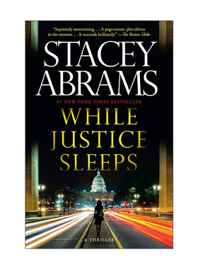 英文原版 While Justice Sleeps Avery Keene 01 当正义沉睡时 惊悚悬疑小说 Stacey Abrams英文版 进口英语原版书籍