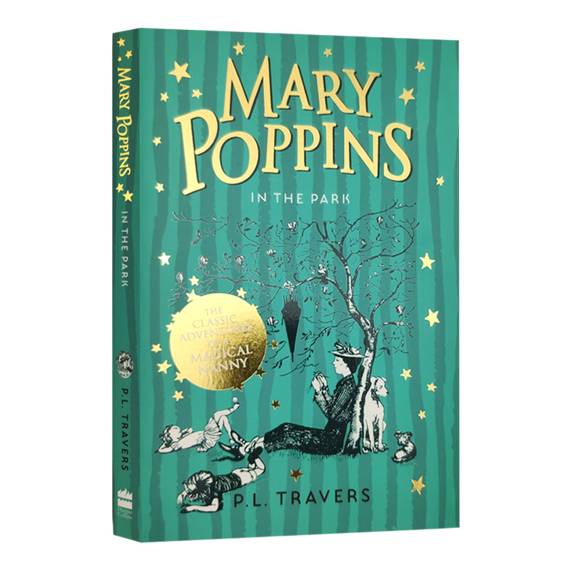 英文原版 Mary Poppins In the Park玛丽阿姨的神怪故事桥梁章节小说奇幻儿童文学作品魔力童话世界英文版