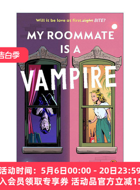 英文原版 My Roommate is a Vampire 我的室友是个吸血鬼 Jenna Levine畅销爱情喜剧 英文版 进口英语原版书籍
