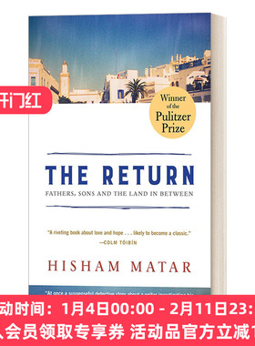归来 英文原版 The Return 父亲 儿子和他们的土地 普利策奖 传记奖 Hisham Matar 希沙姆·马塔尔 英文版 进口英语原版书籍