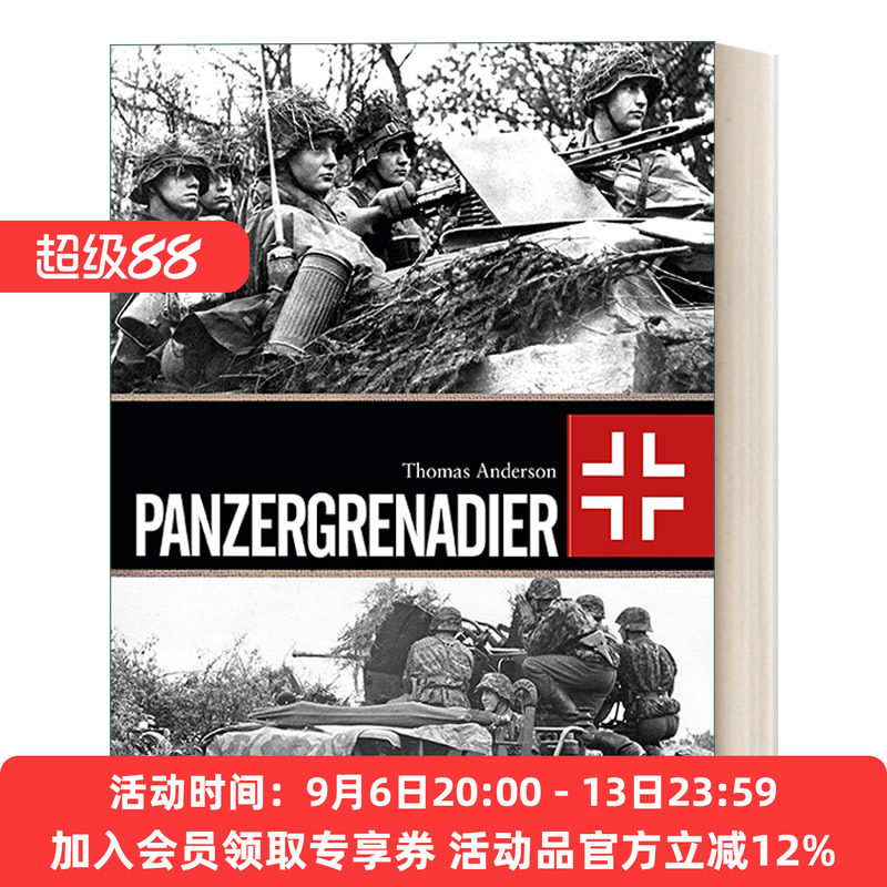 英文原版 Panzergrenadier 装甲掷弹兵师 精装 英文版 进口英语原版书籍