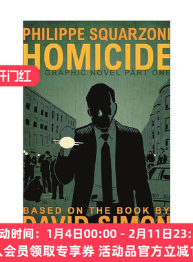 英文原版 Homicide The Graphic Novel Part One 英文版 进口英语原版书籍