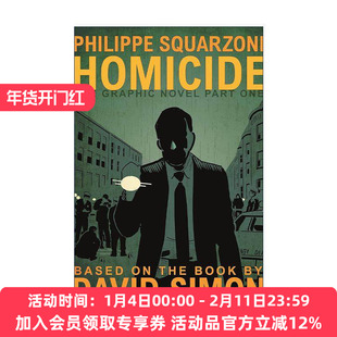 英文原版 Homicide The Graphic Novel Part One 英文版 进口英语原版书籍