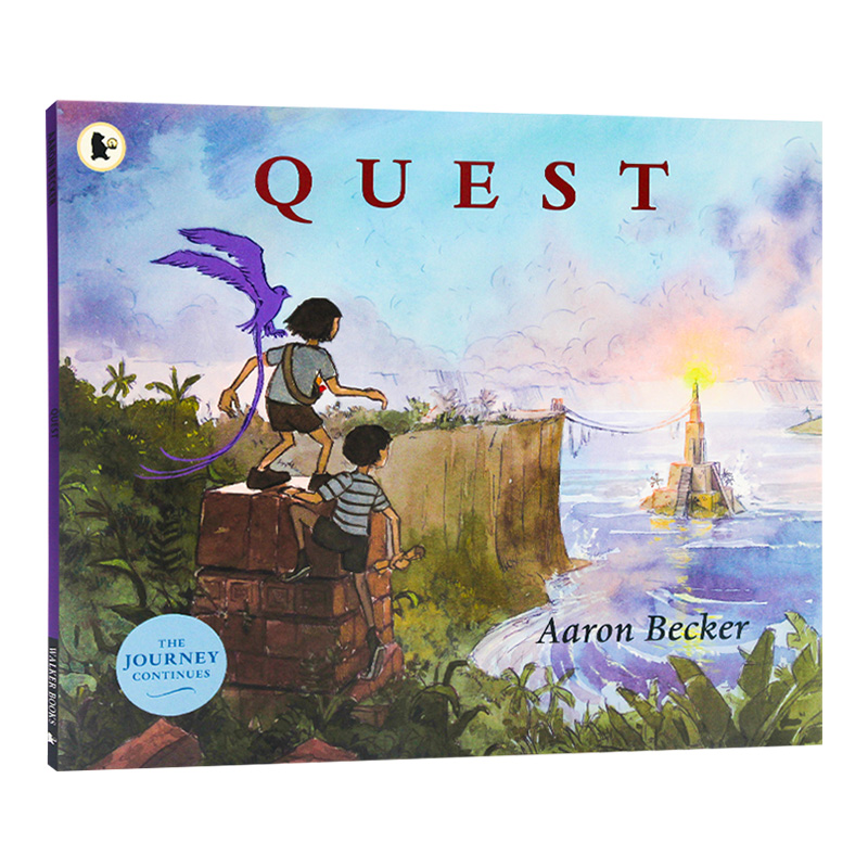 不可思议的旅程 彩虹国度 英文原版绘本 Quest 凯迪克奖 培养孩子想象力 儿童启蒙晚安无字书 Aaron Becker 进口原版书籍