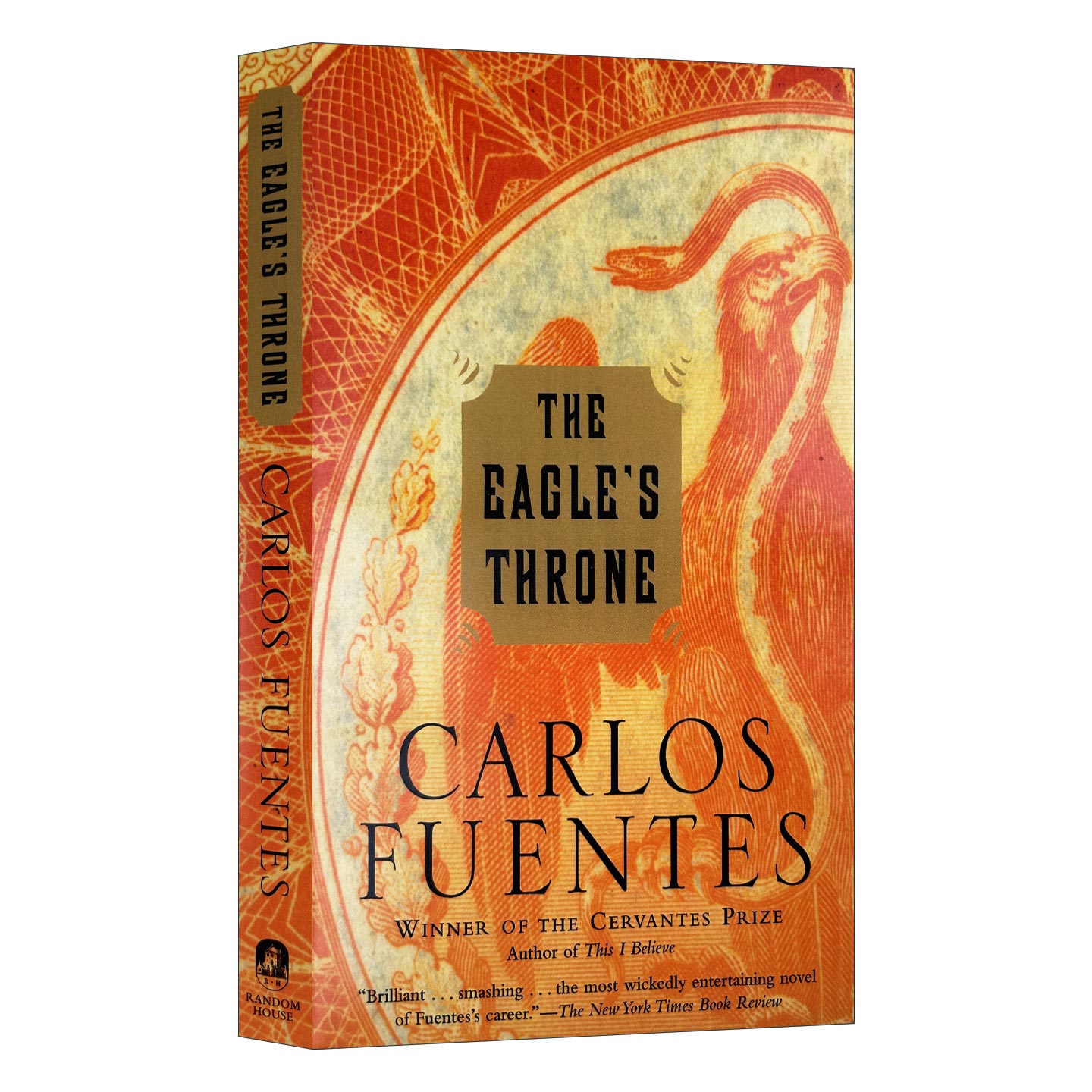 鹰的王座  英文原版 The Eagle's Throne Carlos Fuentes 英文版 进口英语原版书籍