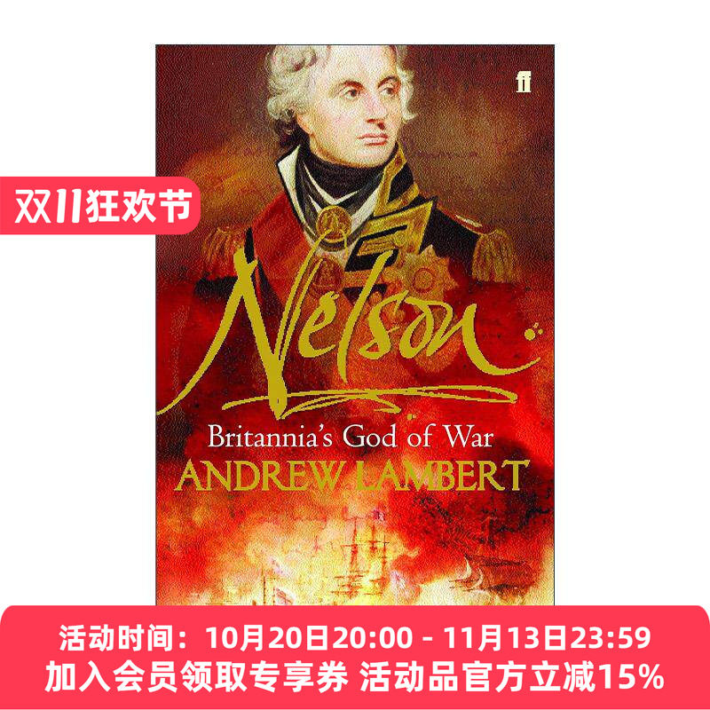 英文原版 Nelson 霍雷肖·纳尔逊传 英国风帆战列舰时代著名海军将领 英文版 进口英语原版书籍