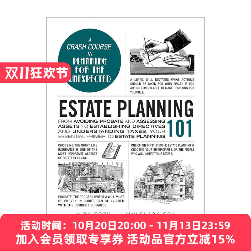 英文原版 Estate Planning 101 美国遗产规划 101系列 精装 英文版 进口英语原版书籍