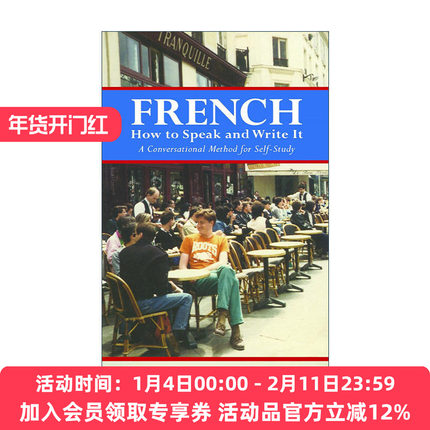 原版 French How to Speak and Write It 法语口语及书面语学习指南 语法 词汇 习语 Joseph Lemaitre 进口原版书籍