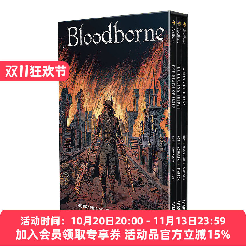 血源诅咒 英文原版 Bloodborne 1-3 Boxed Set 漫画盒装 英文版 进口英语原版书籍