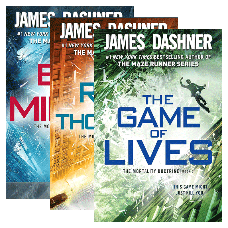 英文原版 The Mortality Doctrine 死亡教义系列3册 James Dashner詹姆斯·达什纳 英文版 进口英语原版书籍