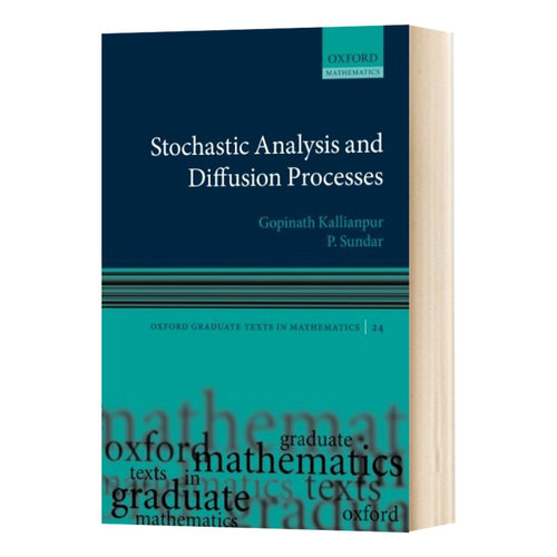 随机分析及扩散过程 英文原版 Stochastic Analysis and Diffusion Processes  英文版