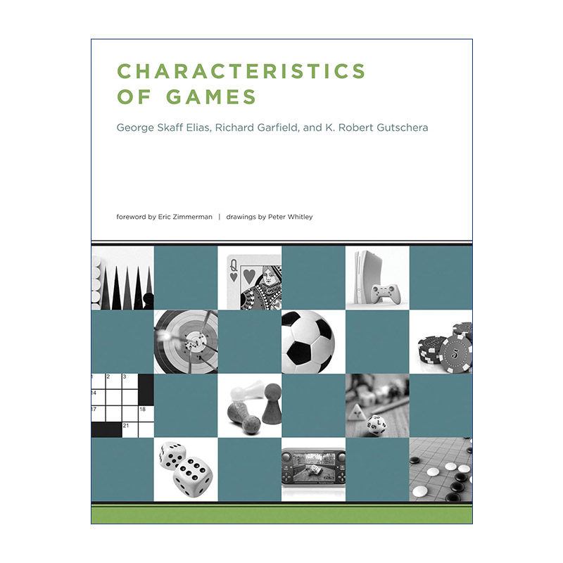 游戏的特征 英文原版 Characteristics of Games The MIT Press 游戏设计及分析 万智牌创始人Richard Garfield英文版 进口英语书