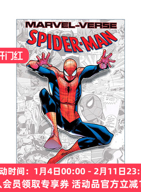 漫威宇宙 蜘蛛侠 英文原版 Marvel-Verse Spider-Man 青少年超级英雄漫画 Paul Jenkins 英文版 进口英语原版书籍