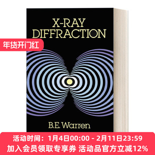 英文原版 X-Ray Diffraction X射线衍射 中科院数理应用研究生教材 Warren 英文版 进口英语原版书籍
