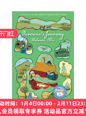 英文原版 Parvana’s Journey Breadwinner Series 2 帕瓦娜的旅程 第二版 养家之人系列2 帕瓦娜的守候作者Deborah Ellis 英文版