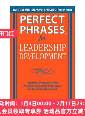 英文原版 Perfect Phrases For Leadership Developme 领导力发展的完美用语 英文版 进口英语原版书籍