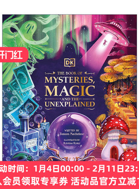 英文原版 The Book of Mysteries Magic and the Unexplained 神秘 魔法和未解之谜 精装 英文版 进口英语原版书籍