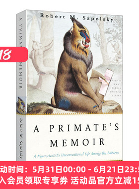 华研原版 英文原版 A Primate's Memoir 灵长类回忆录 英文版 进口英语原版书籍