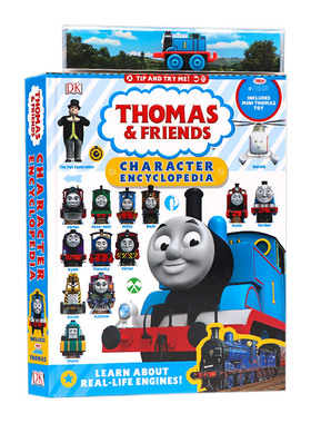 DK托马斯和他的朋友们 人物百科全书 英文原版 Thomas Friends Character Encyclopedia 漫画科普英语课外阅读书籍 英文版进口书