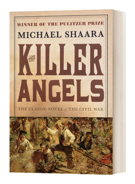 英文原版小说 The Killer Angels 决战葛底斯堡 美国内战三部曲 迈克尔•夏拉Michael Shaara 英文版 进口英语原版书籍