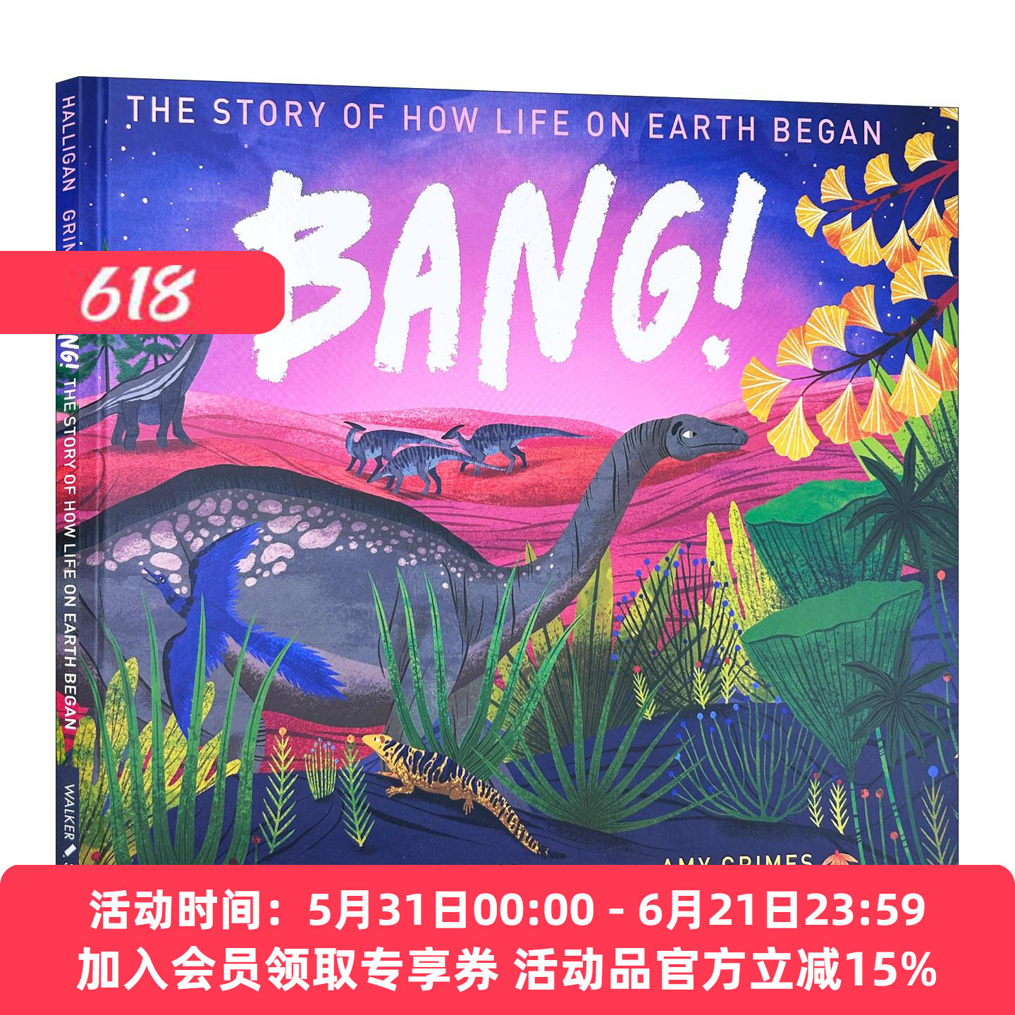 英文原版 BANG! The Story of How Life on Earth Began 地球生命的起源 精装科普 英文版 进口英语原版书籍
