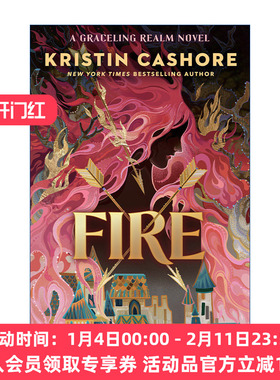 火焰  英文原版小说 Fire Graceling Realm 02 灵境系列2 青少年奇幻小说 Kristin Cashore 英文版 进口英语原版书籍